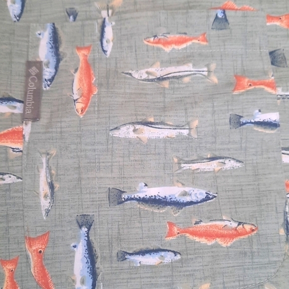 Mens Columbia Casual Button Down Shirt - Picture 4 of 4